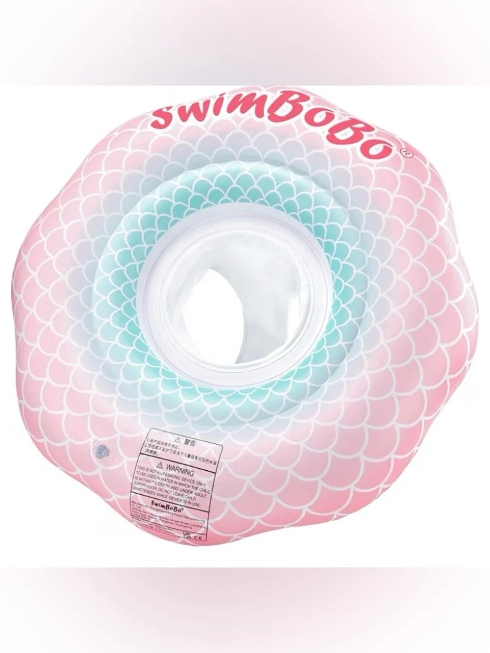 Baby Swim Ring Underarm Swim Seat Float, 6months-3 years, PINK